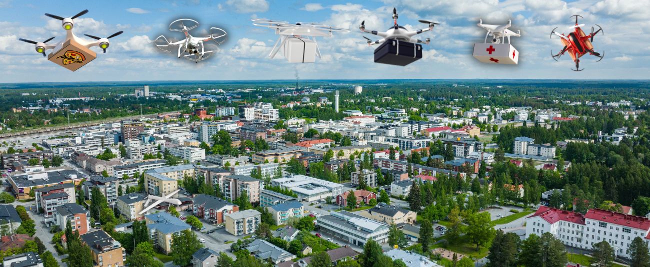 Visio: Seinäjoesta Suomen keskus drone-ilmailulle